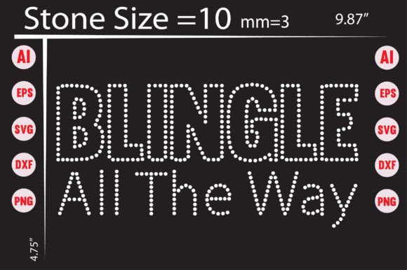 BLINGLE All the WAY: Elevate Projects with Rhinestone Templates