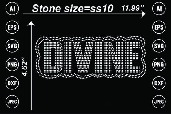 Divine Rhinestone Templates: Instant Creative Sparkle