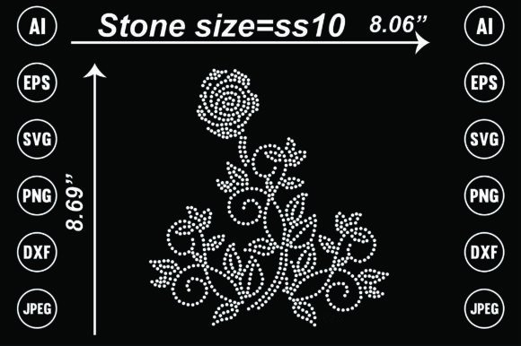 Flower Rhinestone Templates Design: A Designer's Guide