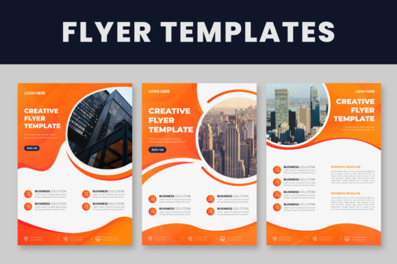 Mastering Visual Impact with Abstract Shape Flyer Templates
