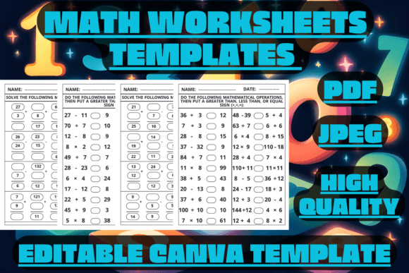 Math Worksheets Templates 2: Effective Practice for Core Skills