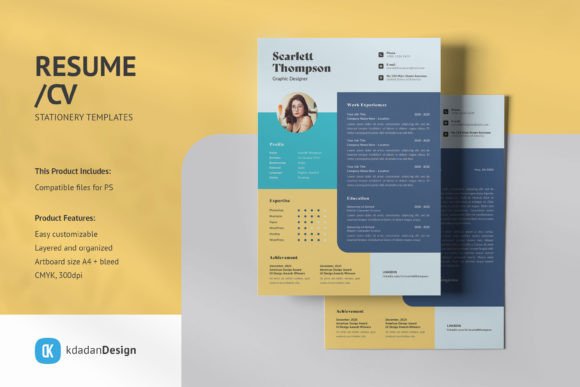 Modern Resume PSD Templates for a Standout CV
