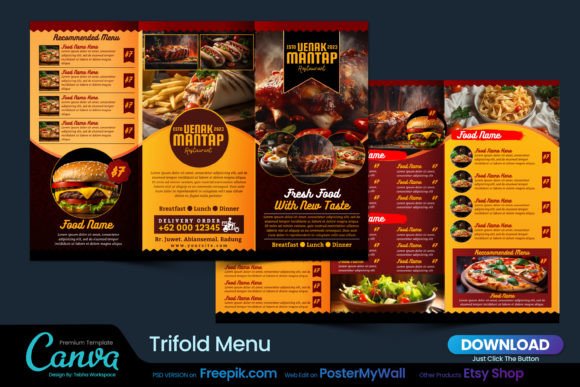 Restaurant Promotion Templates Bundle: Your Marketing Edge