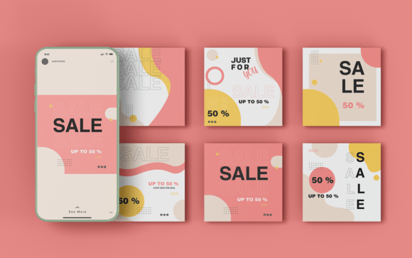 Social Media Templates-Sale-012-22: Your Go-To Design Kit