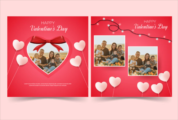 Valentine's Day Photo Collection Templates: Capture Your Moments