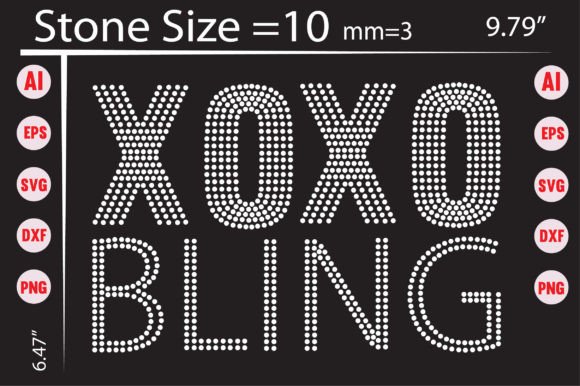Xoxo Bling Rhinestone Templates: A Designer's Guide to Sparkle
